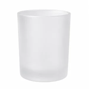 10 oz Candle Glass, Frosted