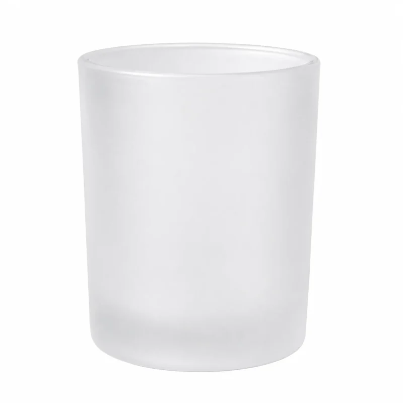 10 oz Candle Glass, Frosted - Pack of 6 1 10 oz Candle Glass, Frosted