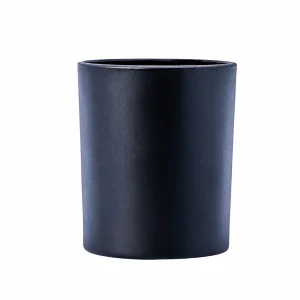 10 oz Candle Glass, Matte Black