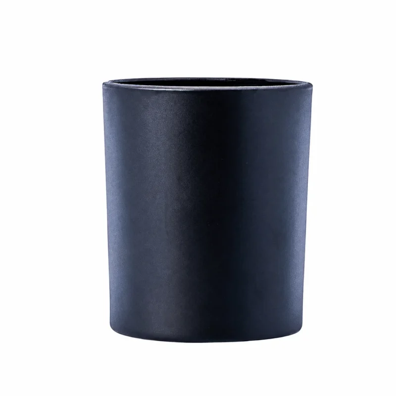 10 oz Candle Glass, Matte Black - Pack of 6 1 10 oz Candle Glass, Matte Black