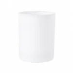10 oz Candle Glass, Matte White - Pack of 6 2 10 oz Candle Glass, Matte White