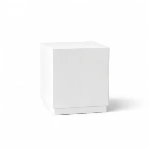 10 oz Luxury Candle Box, White