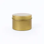 4 oz Candle Tins, Gold - Pack of 12 2 4 oz Candle Tins, Gold