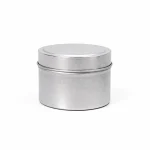 4 oz Candle Tins, Silver