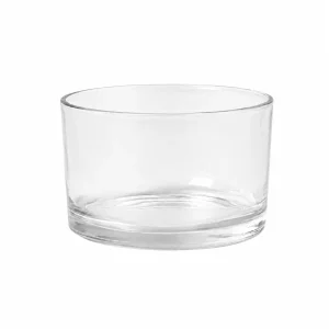 18.5 oz Three Wick Candle Glass Clear