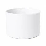 18.5 oz Three Wick Candle Glass, Matte White