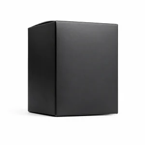 6.5 oz Candle Box, Black
