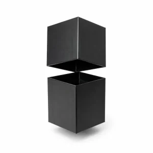 6.5 oz Luxury Candle Box, Black