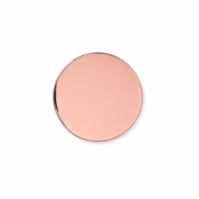 6.5 oz Steel Candle Lid, Rose Gold - Pack of 6 1 6.5 oz Steel Candle Lid, Rose Gold