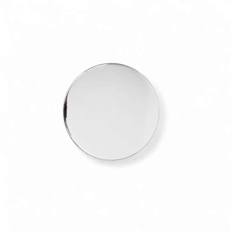 6.5 oz Steel Candle Lid, Silver - Pack of 6 1 6.5 oz Steel Candle Lid, Silver