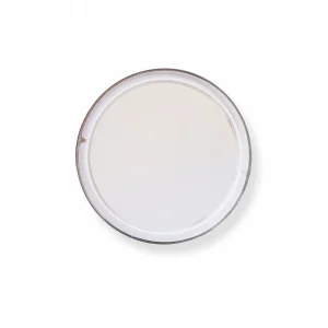 6.5 oz Steel Candle Lid, Silver