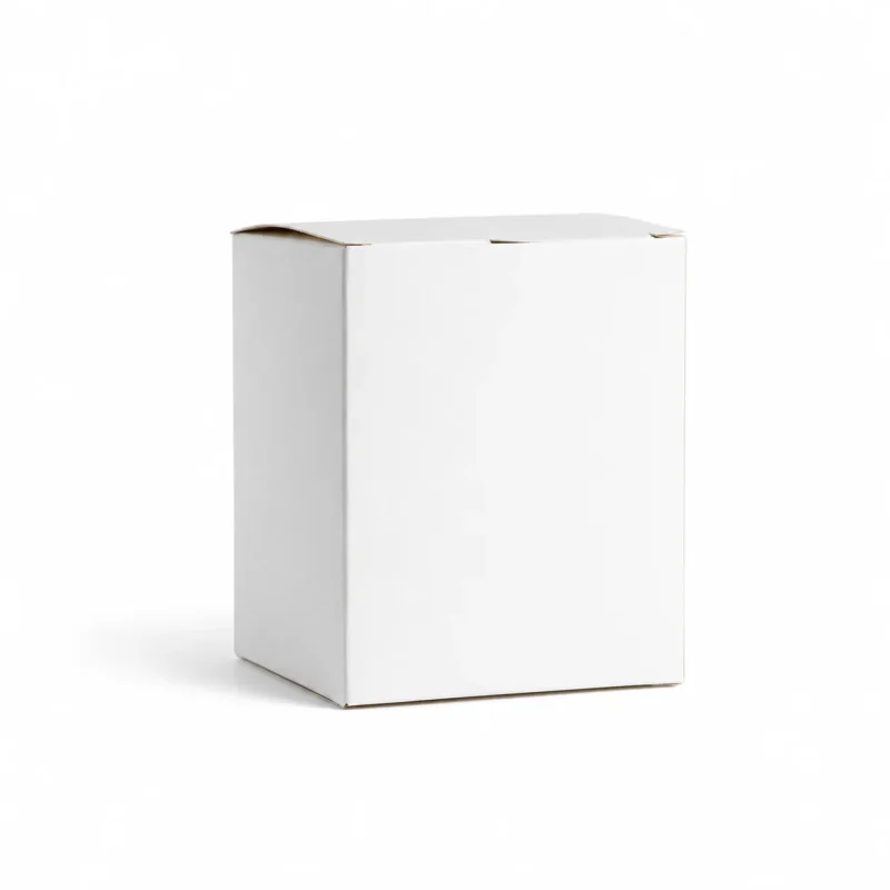 6.5 oz Candle Box, White