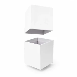 6.5 oz Luxury Candle Box, White