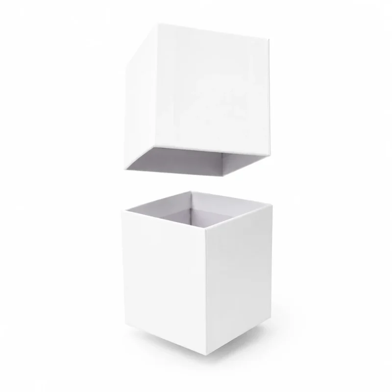 6.5 oz Luxury Candle Box, White