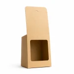 10 oz Candle Box With Window, Kraft - Pack Of 6 3 10 oz Candle Box With Window, Kraft