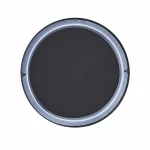 10 oz Steel Candle Lid, Black