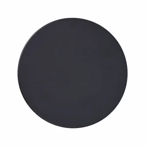 18.5 oz Steel Candle Lid, Black
