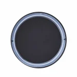 18.5 oz Steel Candle Lid, Black