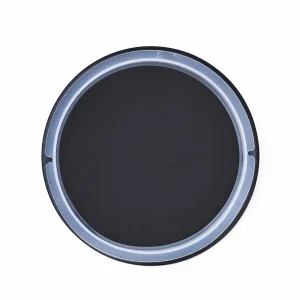 18.5 oz Steel Candle Lid, Black