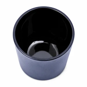 6.5 oz Candle Glass, Matte Black