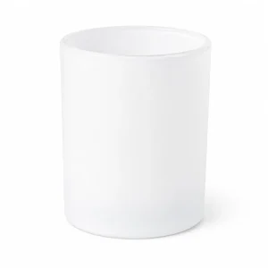 6.5 oz Candle Glass, Matte White