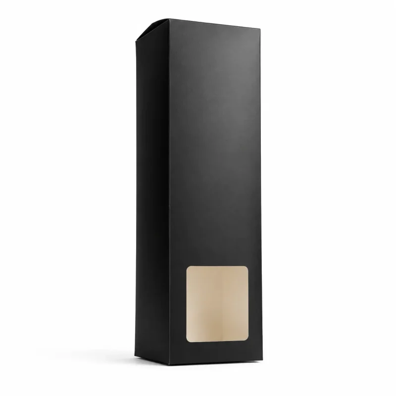Reed Diffuser Box, Black - Pack of 6 1 Reed Diffuser Box, Black