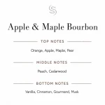 Apple & Maple Bourbon Fragrance Oil Notes