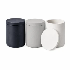 Ceramic & Concrete Candle Jars
