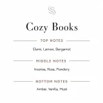 Cozy Books Fragrance Oil Notes