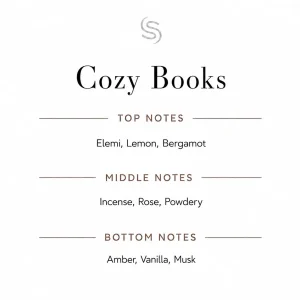 Cozy Books Fragrance Oil Notes