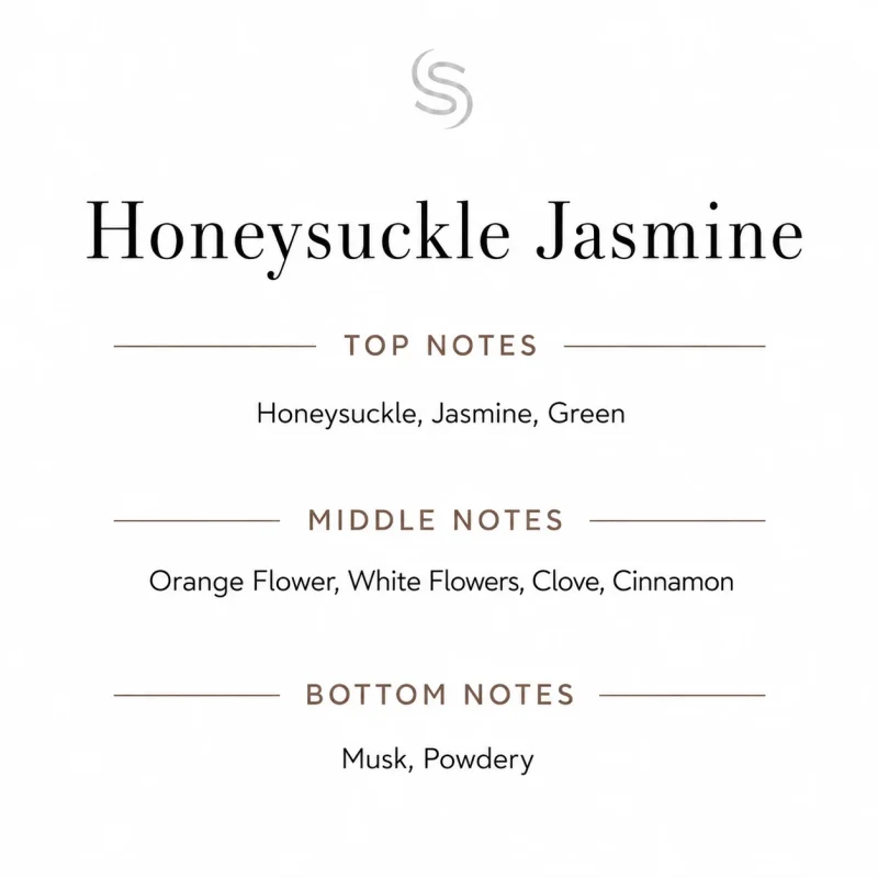 Honeysuckle Jasmine Fragrance Oil Notes