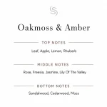 Oakmoss & Amber Fragrance Oil Notes