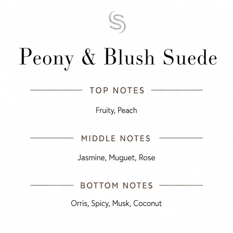 Peony & Blush Suede Fragrance Oil