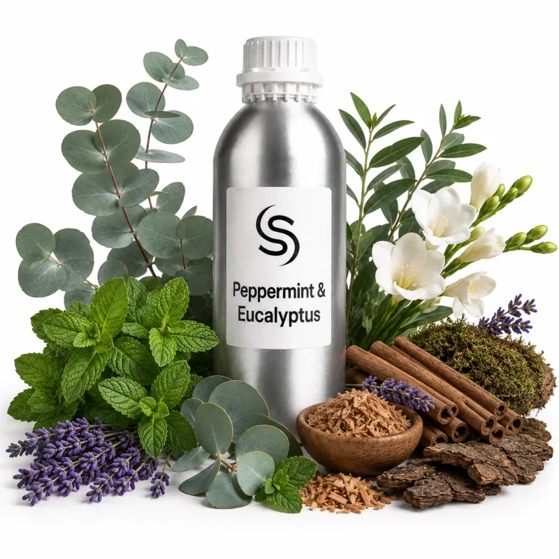 Peppermint & Eucalyptus Fragrance Oil 1 Peppermint & Eucalyptus Fragrance Oil