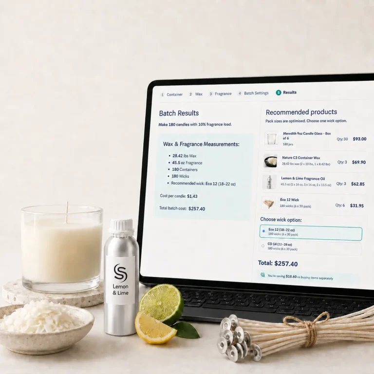 Scented Supplies Batch Calculator