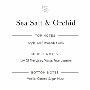 Sea Salt & Orchid Fragrance Oil Notes