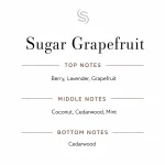 Sugar Grapefruit Fragrance Oil 3 Sugar Grapefruit Fragrance Oil Notes