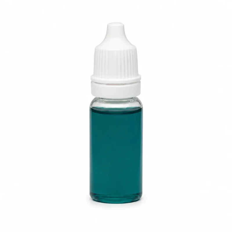 Teal Liquid Dye