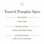 Toasted Pumpkin Spice Fragrance Oil Notes