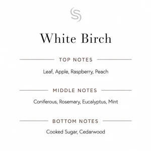 White Birch Fragrance Oil Notes