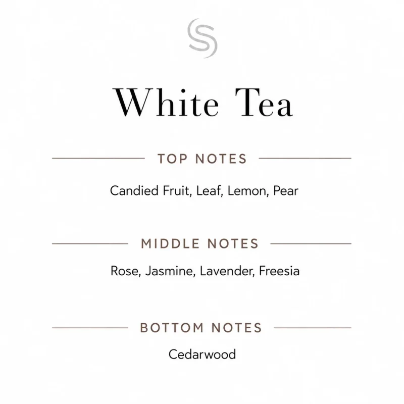 White Tea Fragrance Oil Notes