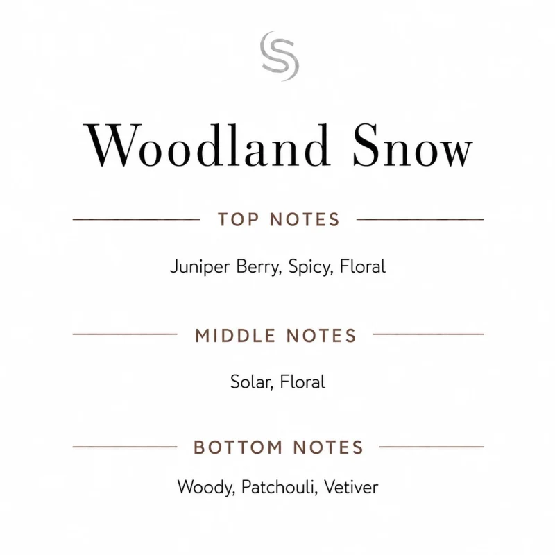 Woodland Snow Fragrance Oil Notes