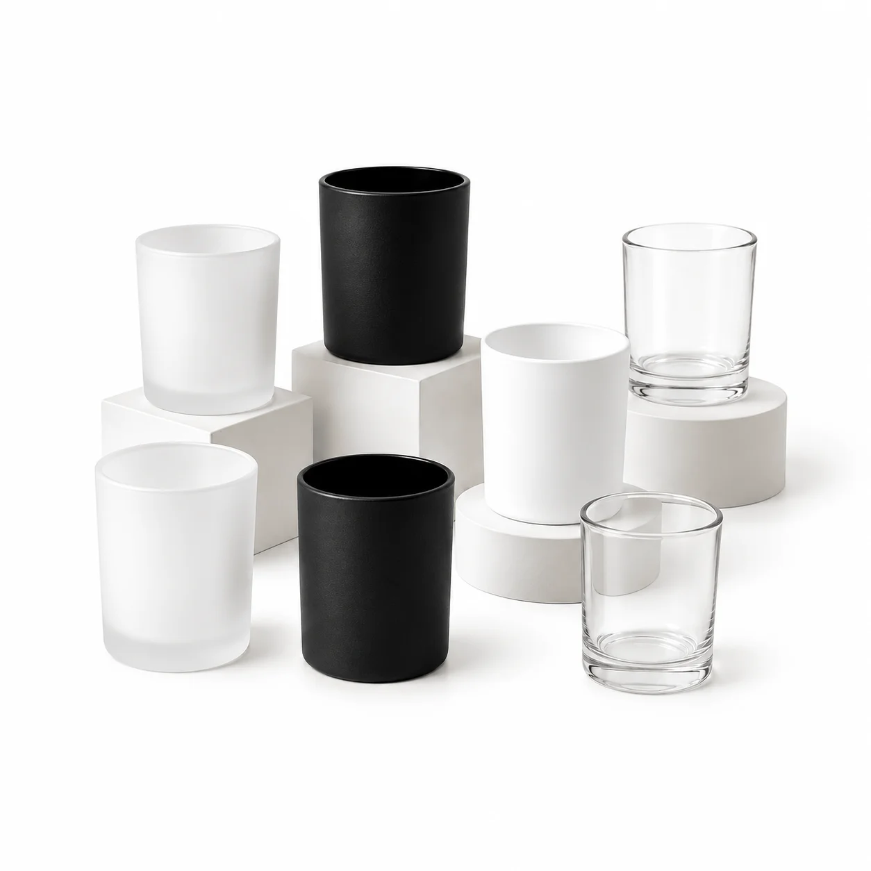 Glass Candle Jars